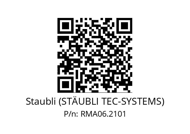   Staubli (STÄUBLI TEC-SYSTEMS) RMA06.2101