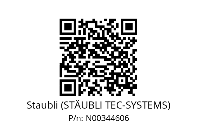   Staubli (STÄUBLI TEC-SYSTEMS) N00344606