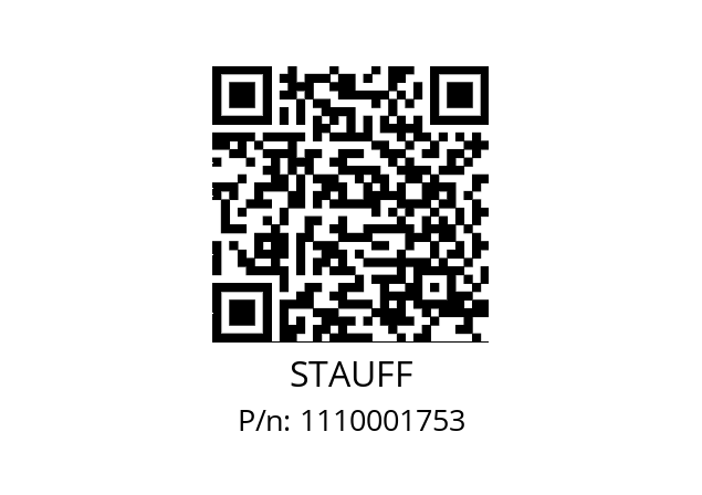   STAUFF 1110001753