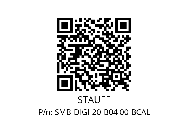   STAUFF SMB-DIGI-20-B04 00-BCAL