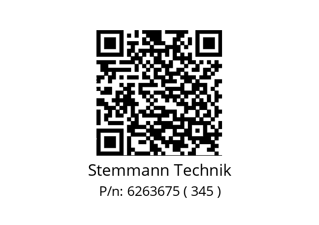   Stemmann Technik 6263675 ( 345 )