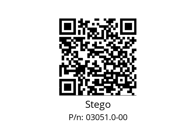   Stego 03051.0-00