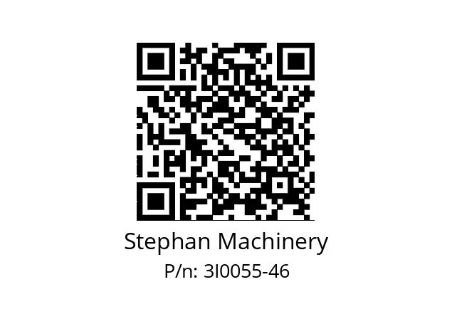   Stephan Machinery 3I0055-46