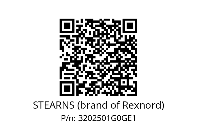   STEARNS (brand of Rexnord) 3202501G0GE1