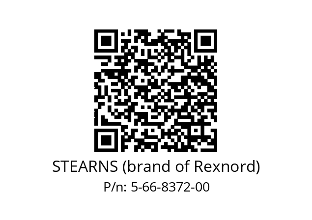   STEARNS (brand of Rexnord) 5-66-8372-00