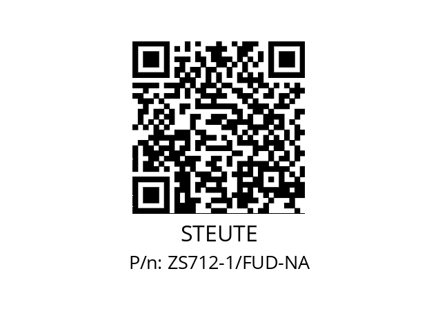   STEUTE ZS712-1/FUD-NA