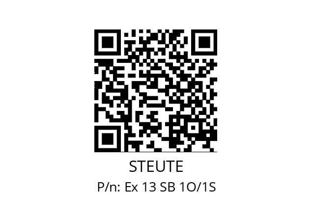   STEUTE Ex 13 SB 1O/1S