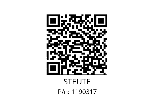   STEUTE 1190317