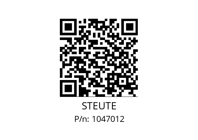   STEUTE 1047012