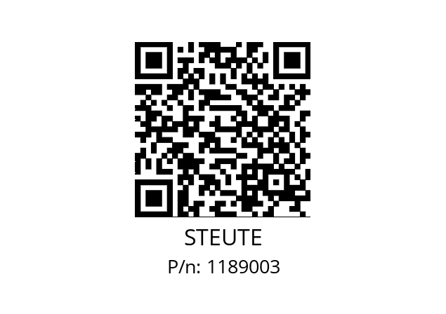   STEUTE 1189003