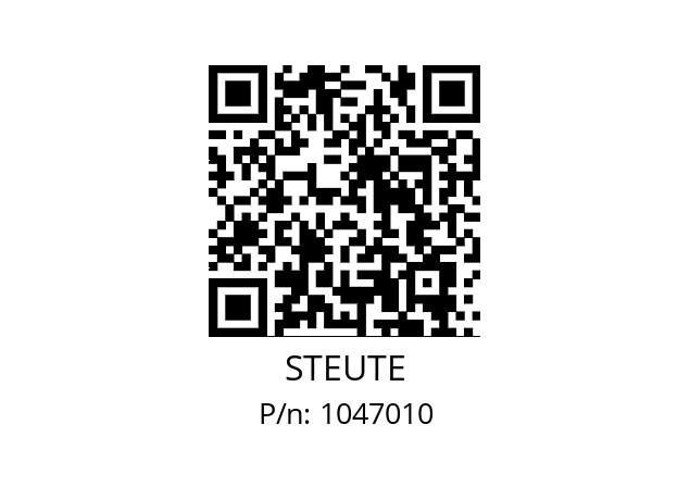   STEUTE 1047010