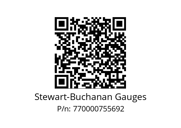   Stewart-Buchanan Gauges 770000755692