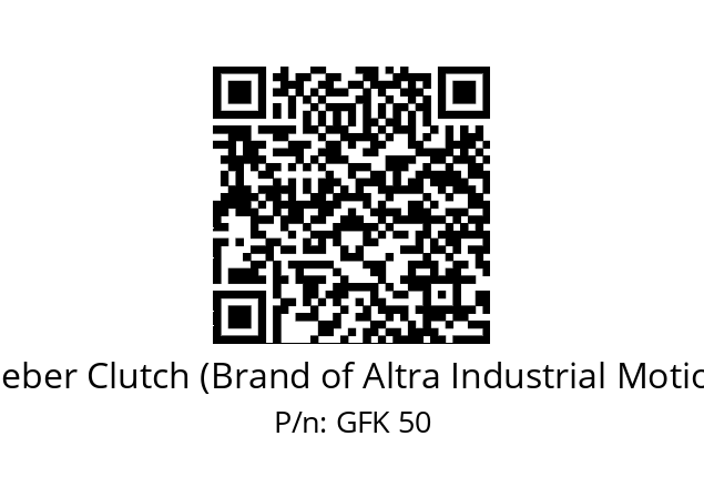   Stieber Clutch (Brand of Altra Industrial Motion) GFK 50