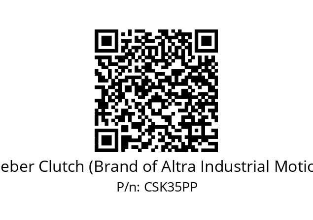   Stieber Clutch (Brand of Altra Industrial Motion) CSK35PP