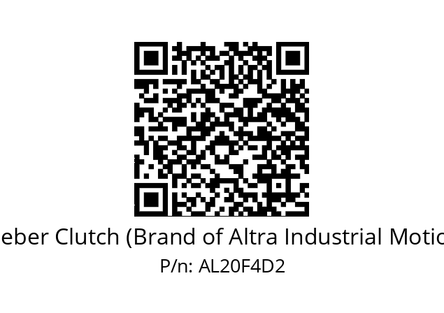   Stieber Clutch (Brand of Altra Industrial Motion) AL20F4D2