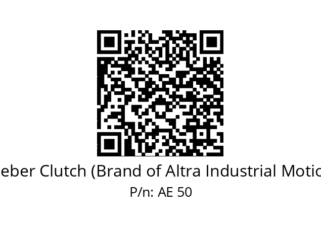   Stieber Clutch (Brand of Altra Industrial Motion) AE 50