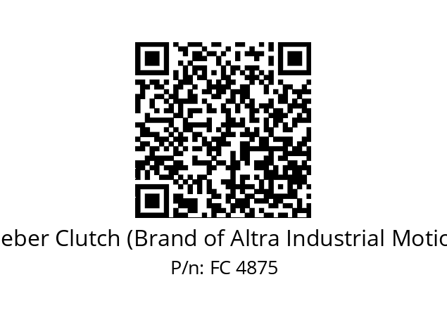   Stieber Clutch (Brand of Altra Industrial Motion) FC 4875