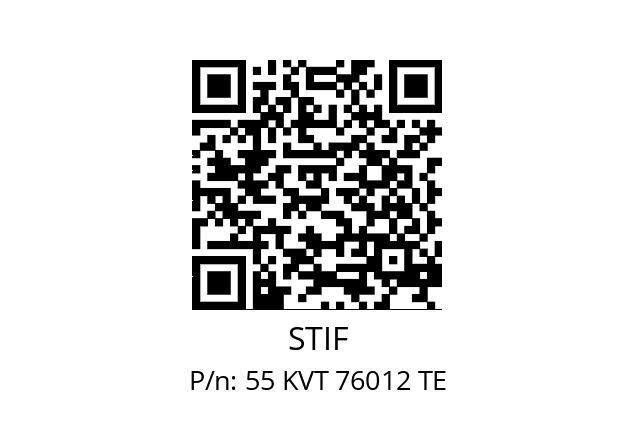   STIF 55 KVT 76012 TE