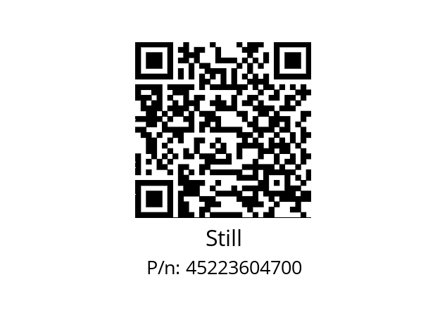   Still 45223604700