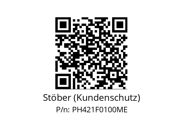   Stöber (Kundenschutz) PH421F0100ME