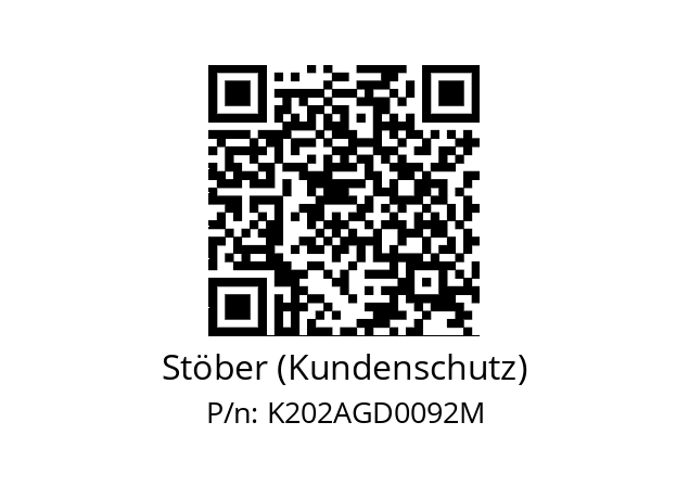   Stöber (Kundenschutz) K202AGD0092M