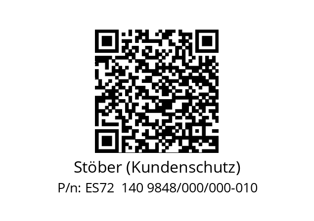   Stöber (Kundenschutz) ES72  140 9848/000/000-010