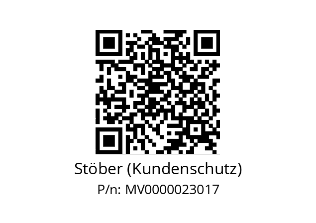   Stöber (Kundenschutz) MV0000023017