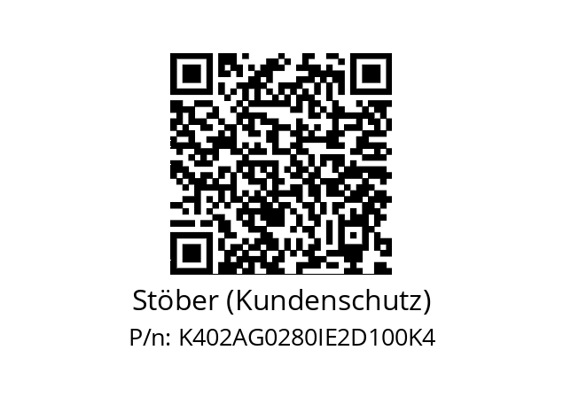   Stöber (Kundenschutz) K402AG0280IE2D100K4