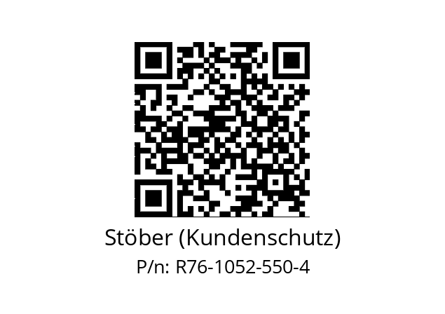   Stöber (Kundenschutz) R76-1052-550-4