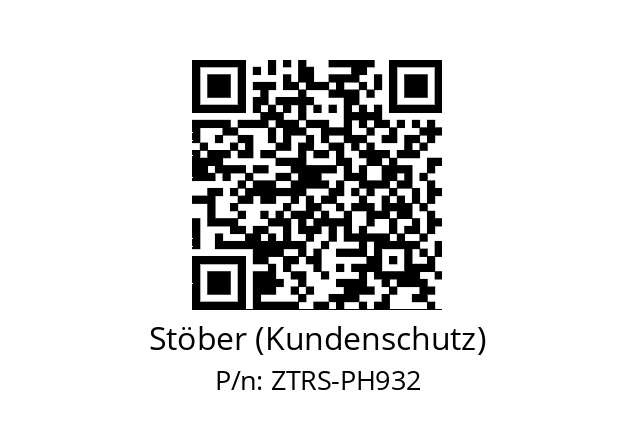   Stöber (Kundenschutz) ZTRS-PH932