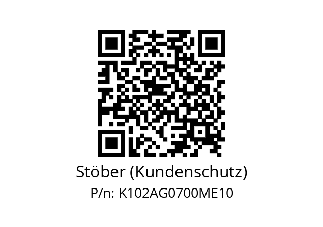   Stöber (Kundenschutz) K102AG0700ME10