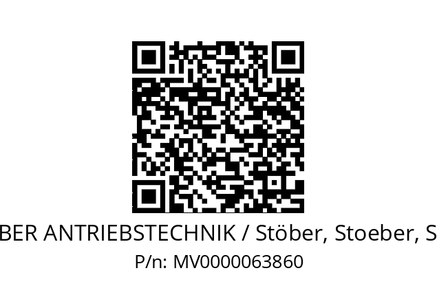   STOEBER ANTRIEBSTECHNIK / Stöber, Stoeber, Stober MV0000063860