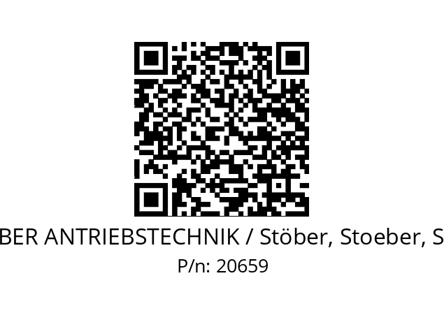   STOEBER ANTRIEBSTECHNIK / Stöber, Stoeber, Stober 20659