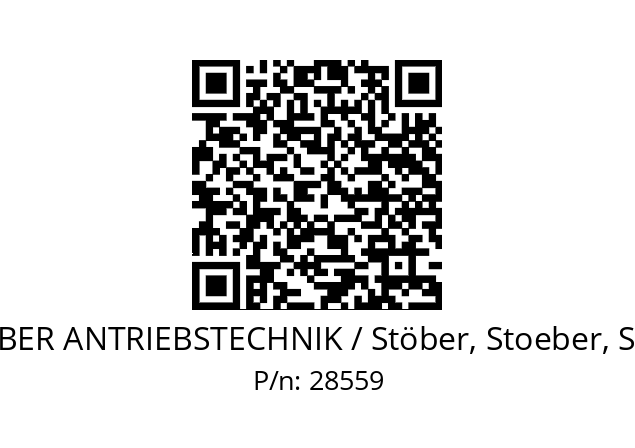   STOEBER ANTRIEBSTECHNIK / Stöber, Stoeber, Stober 28559