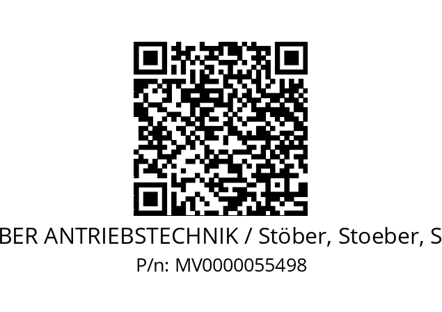   STOEBER ANTRIEBSTECHNIK / Stöber, Stoeber, Stober MV0000055498