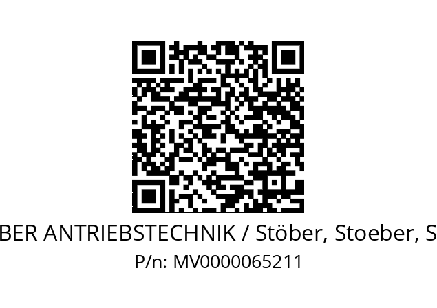   STOEBER ANTRIEBSTECHNIK / Stöber, Stoeber, Stober MV0000065211