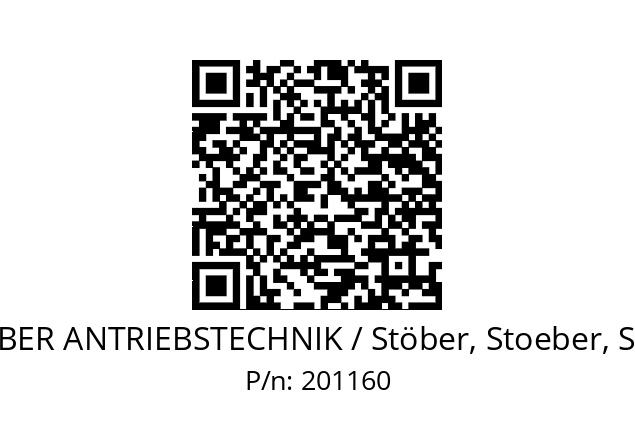   STOEBER ANTRIEBSTECHNIK / Stöber, Stoeber, Stober 201160