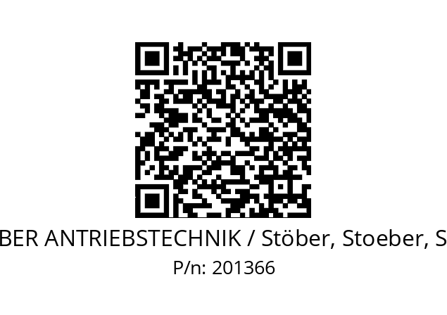   STOEBER ANTRIEBSTECHNIK / Stöber, Stoeber, Stober 201366