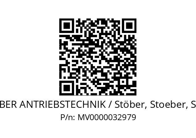   STOEBER ANTRIEBSTECHNIK / Stöber, Stoeber, Stober MV0000032979