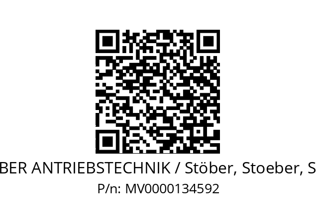   STOEBER ANTRIEBSTECHNIK / Stöber, Stoeber, Stober MV0000134592