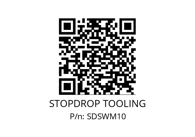   STOPDROP TOOLING SDSWM10