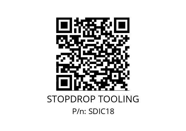   STOPDROP TOOLING SDIC18