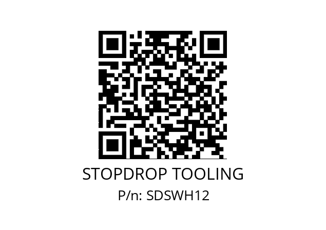   STOPDROP TOOLING SDSWH12