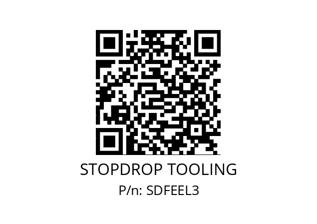   STOPDROP TOOLING SDFEEL3