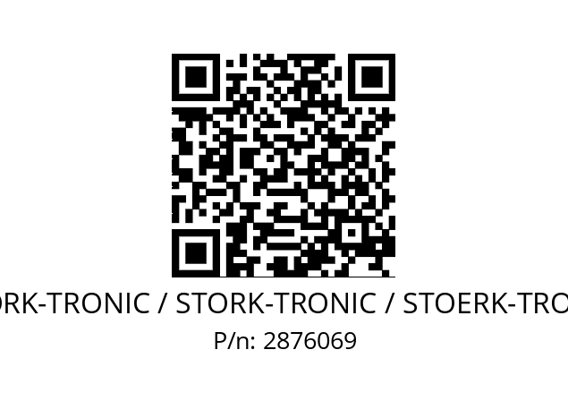   STÖRK-TRONIC / STORK-TRONIC / STOERK-TRONIC 2876069