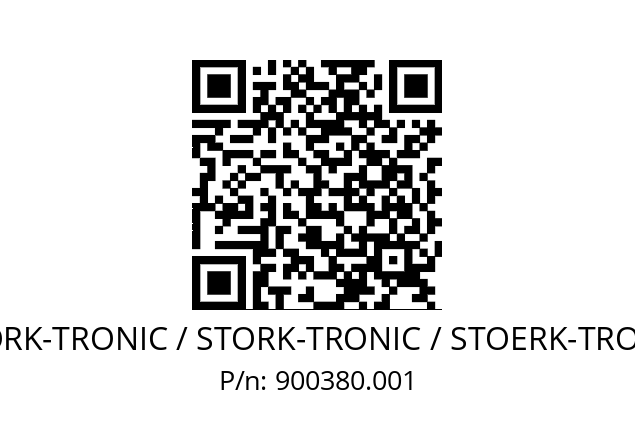   STÖRK-TRONIC / STORK-TRONIC / STOERK-TRONIC 900380.001