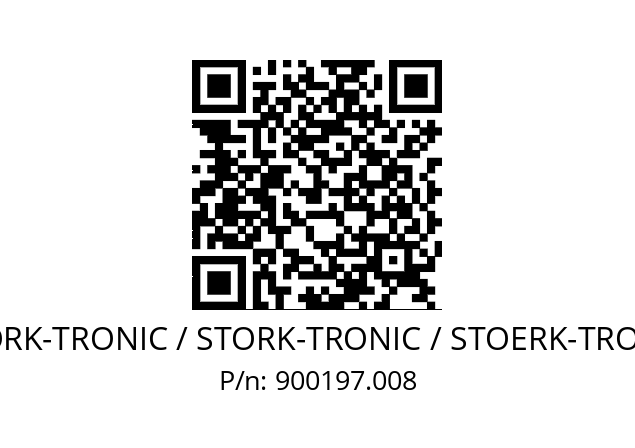   STÖRK-TRONIC / STORK-TRONIC / STOERK-TRONIC 900197.008