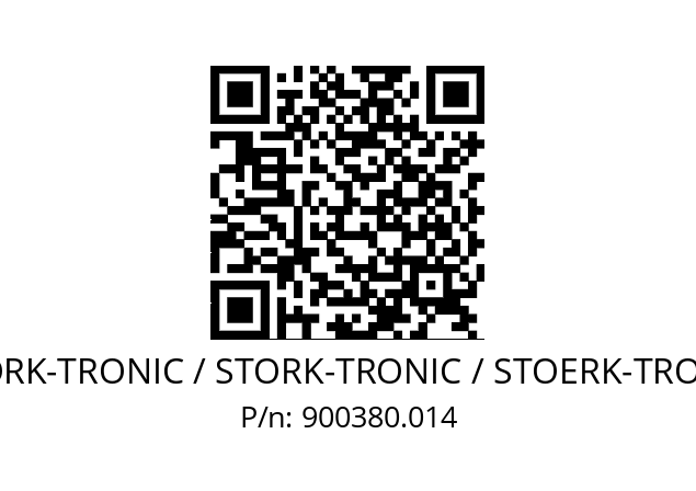   STÖRK-TRONIC / STORK-TRONIC / STOERK-TRONIC 900380.014