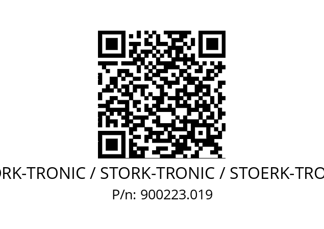   STÖRK-TRONIC / STORK-TRONIC / STOERK-TRONIC 900223.019