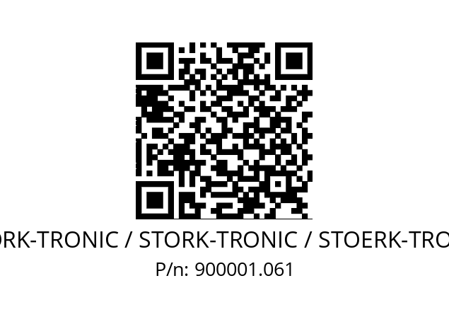   STÖRK-TRONIC / STORK-TRONIC / STOERK-TRONIC 900001.061